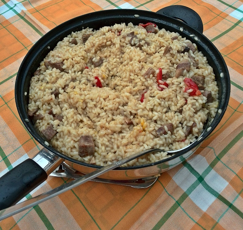 arroz de setas